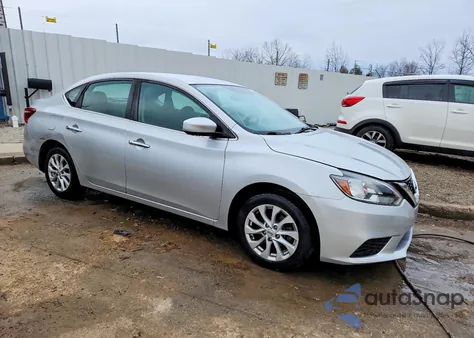 2018 Nissan Sentra S z USA, uszkodzony, nr VIN 3N1AB7AP5JY241937